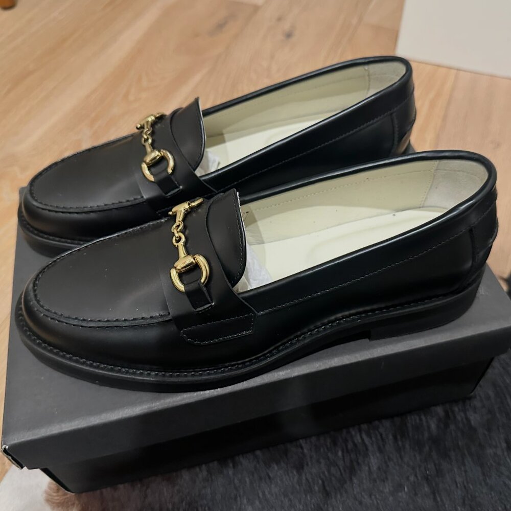 Duke + Dexter Wilde Black Bit Loafer – Women’s (UK 7 / US 9 / EU 40)